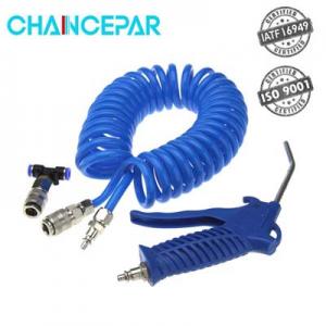 Air hose with gun blue Air hose with gun blue