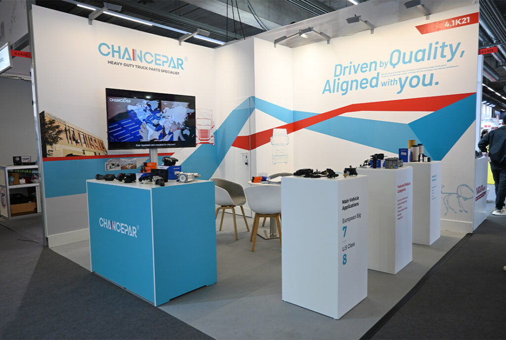 Empty booth shot of 2026 Automechanika Frankfurt Empty booth shot of 2026 Automechanika Frankfurt