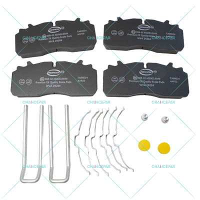Brake pad kit, 200000KM