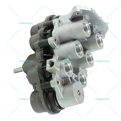 Multiple circuit protection valve, without sensor, with sensor hole