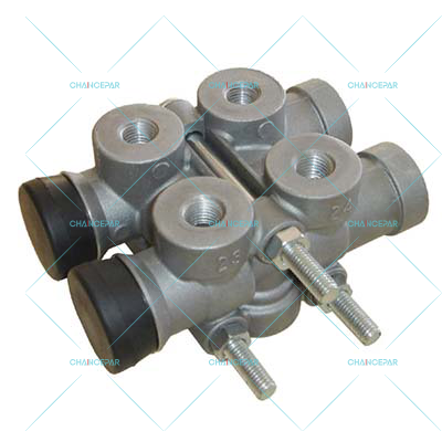Multiple circuit protection valve
