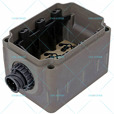 Gear box valve housing